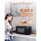 Commercial Chef Countertop Microwave, 0.7 Cubic Feet, Black CHM770B - alternate 4